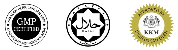 D'Aura gmp halal kkm